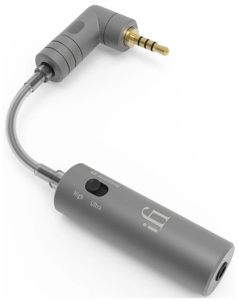 

Кабель сменный для наушников iFi Audio iEMatch 2.5, Серый, iEMatch 2.5