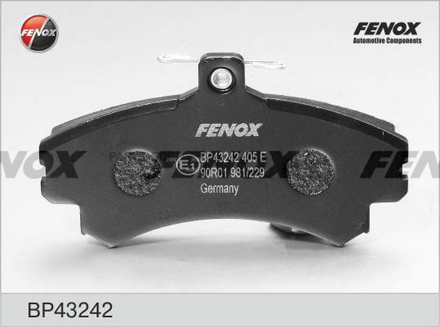 

Тормозные колодки FENOX дисковые bp43242