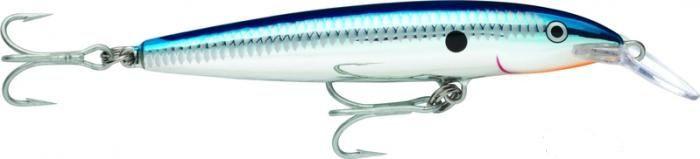 

Воблер плавающий Rapala Floating Magnum FMAG14-SB (2,7м-3,3м, 14 см 22 гр), Разноцветный, Magnum