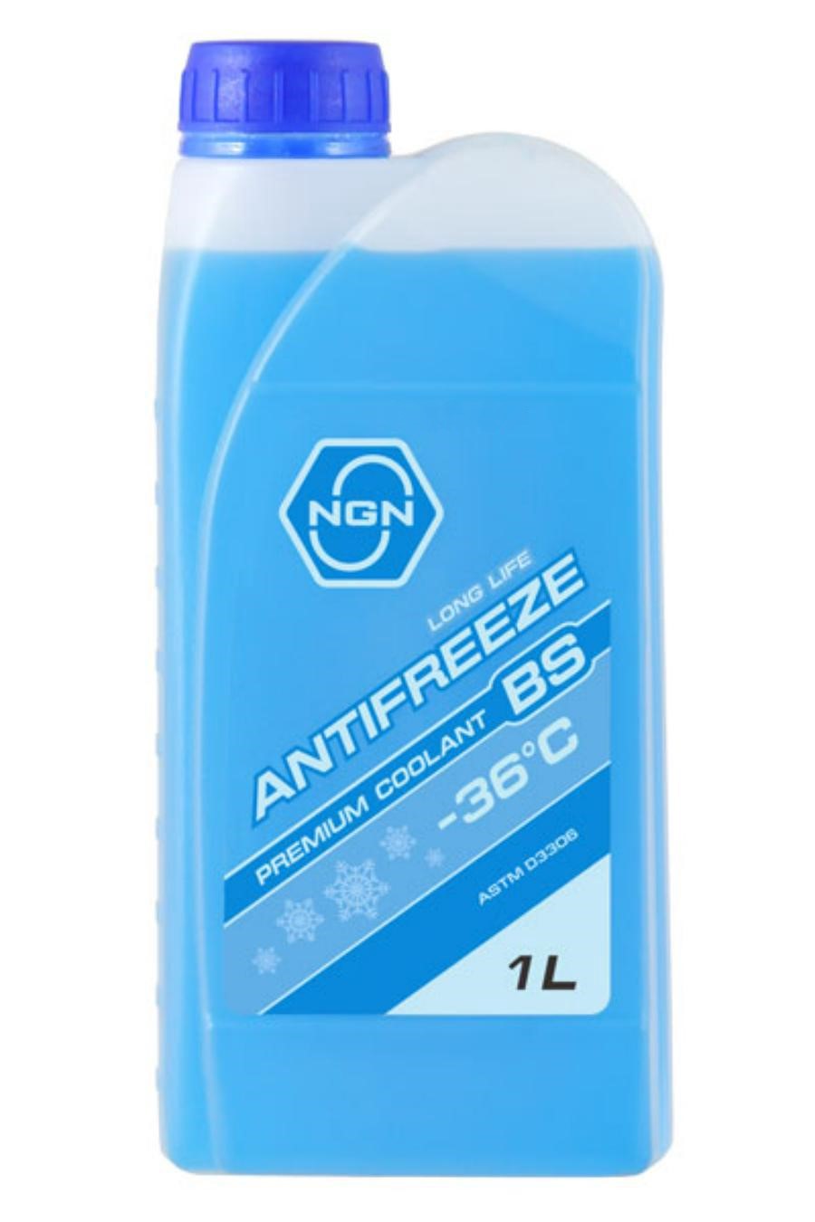 NGN V172485619 Антифриз Longlife Antifreeze (Blue) Готовый BS-36 ANTIFREEZE 1L