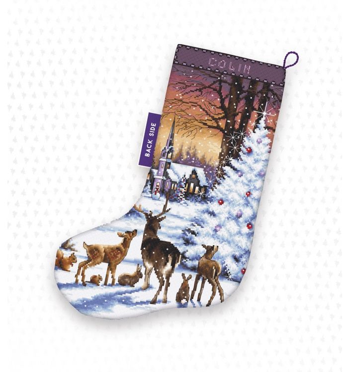 

Набор для вышивания «Christmas Wood Stocking»