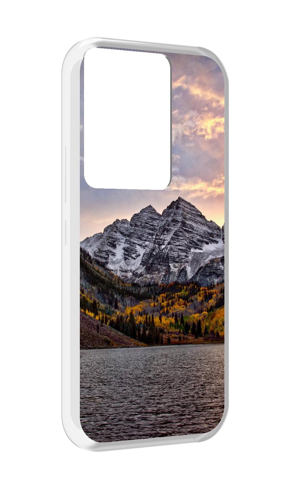 

Чехол MyPads горы-колорадо для Itel Vision 3 Plus / Itel P38 Pro, Прозрачный, Tocco