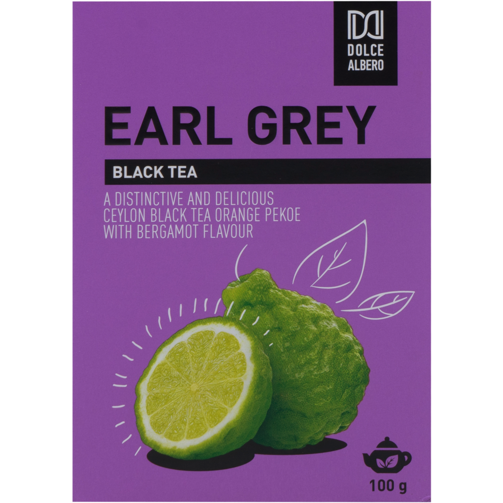 Чай черный Dolce Albero Earl Grey 100 г