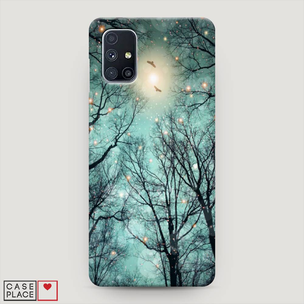 

Пластиковый чехол "Лес в сумерках" на Samsung Galaxy M51, 2101520-3