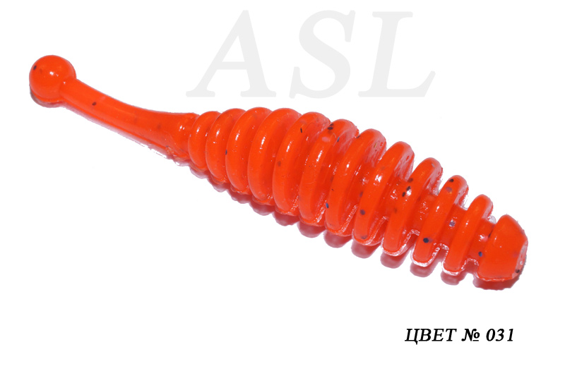 

Силиконовая приманка ASL Бу-Бу цв. 031 L-7 см 7шт/уп, Бу-бу