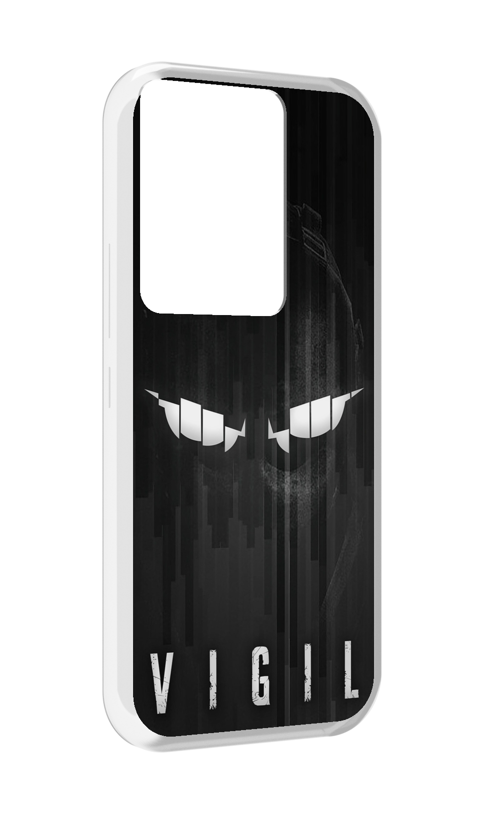 

Чехол MyPads глаза-в-ночи для Itel Vision 3 Plus / Itel P38 Pro, Прозрачный, Tocco