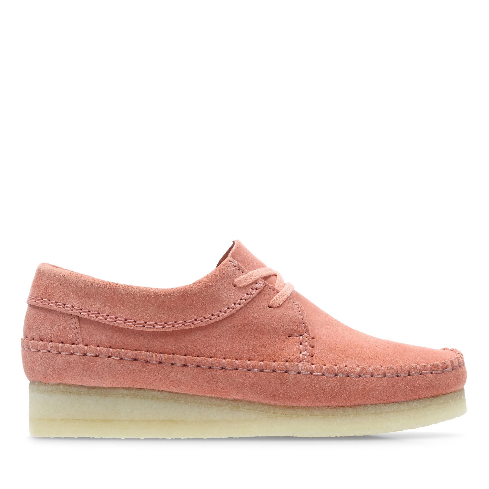 

Полуботинки женские Clarks Weaver. 26140897 розовые 36 EU, Weaver. 26140897