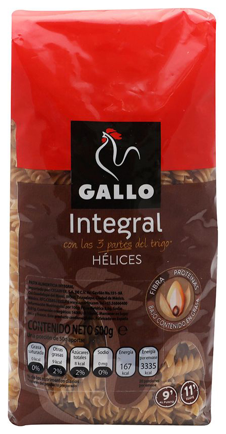 

Макаронные изделия Gallo Integral спиральки 500 г