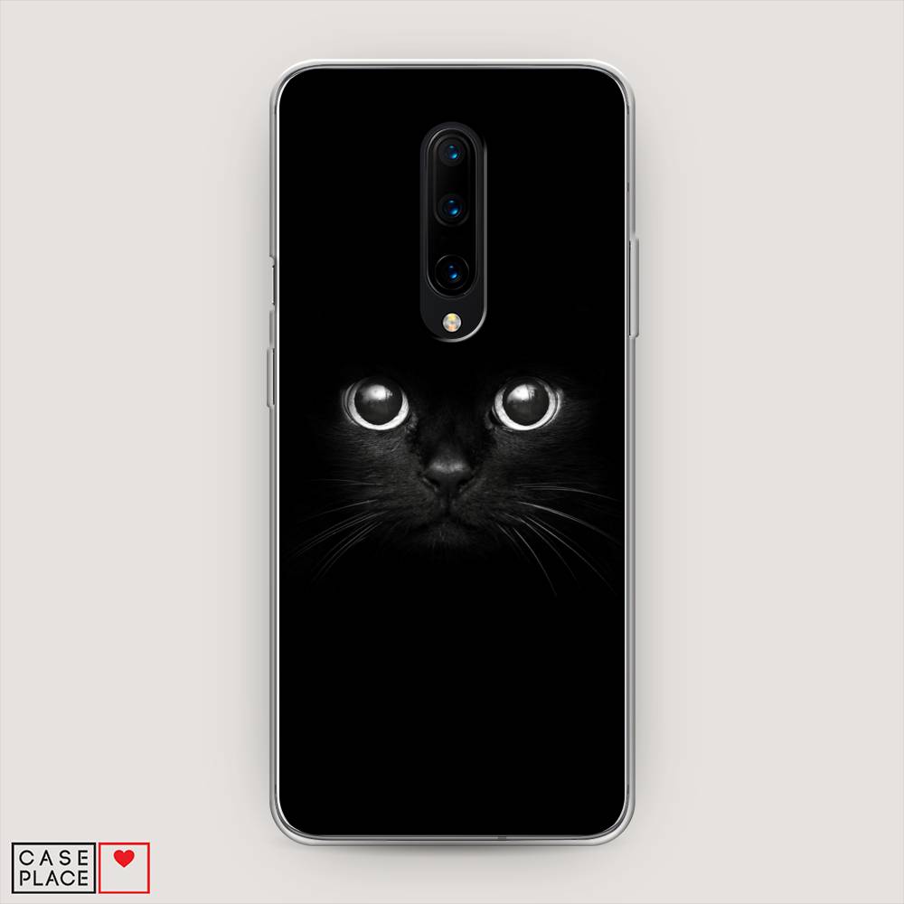 

Чехол Awog на OnePlus 8 / ВанПлас 8 "Взгляд черной кошки", Черный, 151250-1