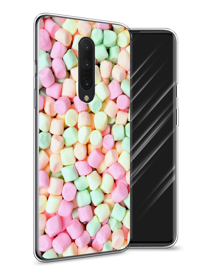 

Чехол Awog на OnePlus 8 / ВанПлас 8 "Marshmallows", Зеленый;желтый;розовый, 151250-10