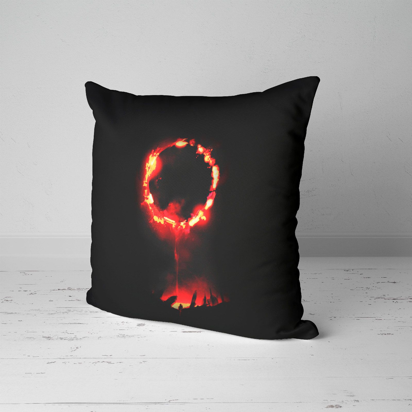 

Подушка декоративная 45х45см Геймерам Dark Souls DARK SOULS PRAISE THE SUN, Разноцветный