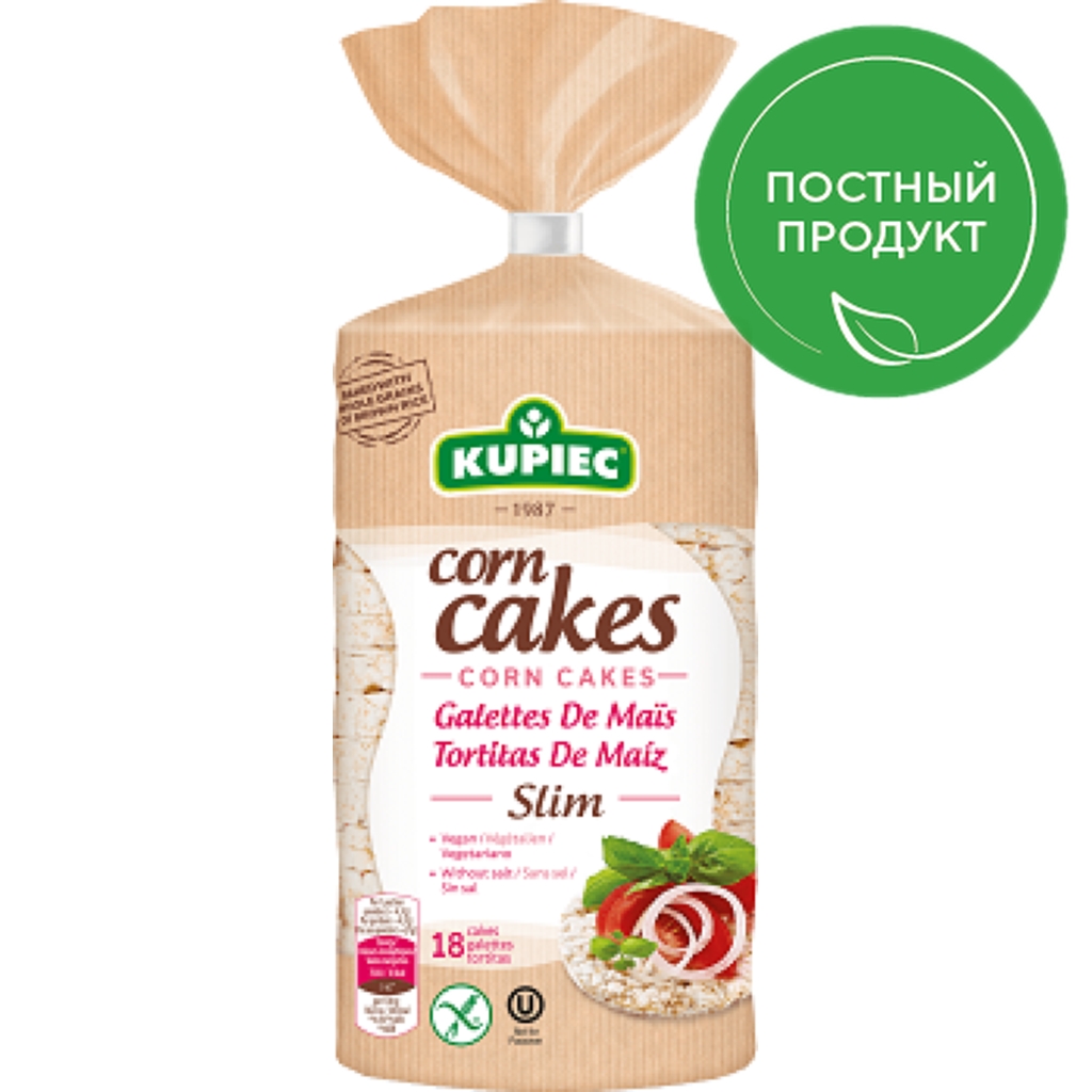 

Хлебцы Kupiec кукурузные 84 г