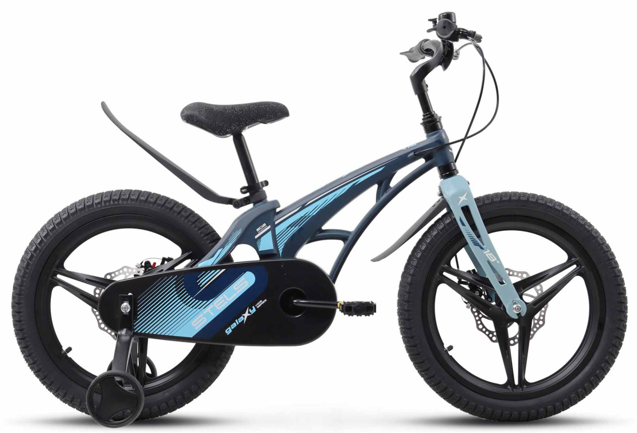 Велосипед детский STELS 18" Galaxy Pro MD (9.8" Темно-синий/Зеленый) арт.Z010