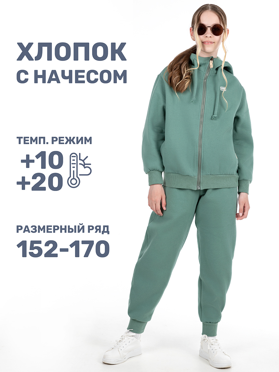 

Костюм спортивный детский NIKASTYLE 7т13624, зеленый, 170, 7т13624