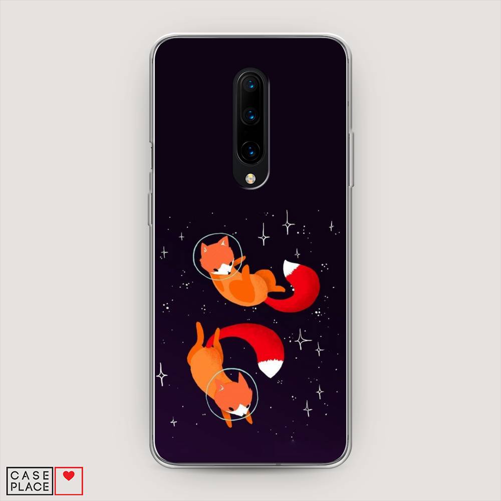 фото Чехол awog "лисы космонавты" для oneplus 8