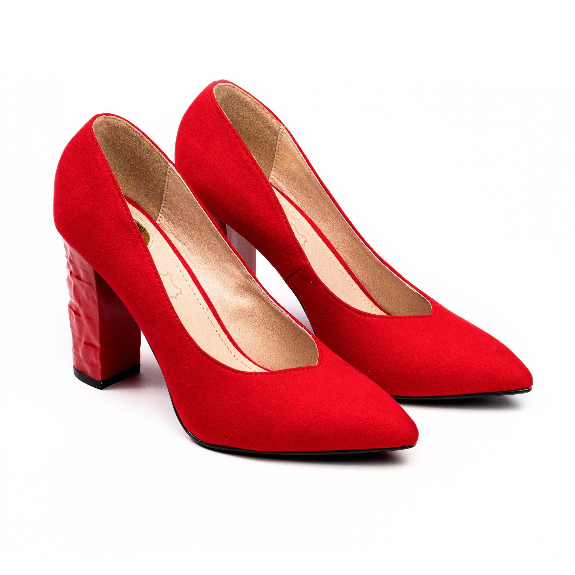

Туфли женские Buffalo shoes Aurora 1251000 красные 39 EU, Aurora 1251000