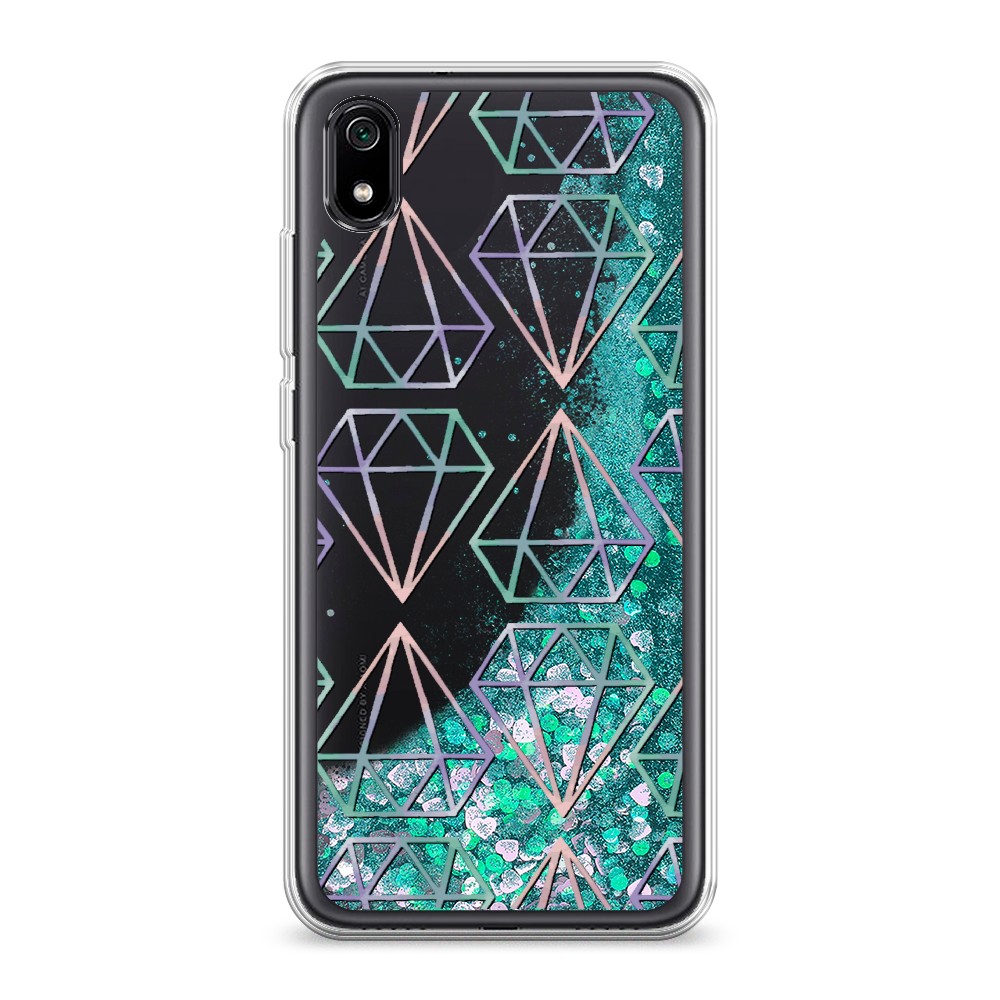 

Чехол Awog на Xiaomi Redmi 7A "Бриллианты голографика", Разноцветный, 35495-1