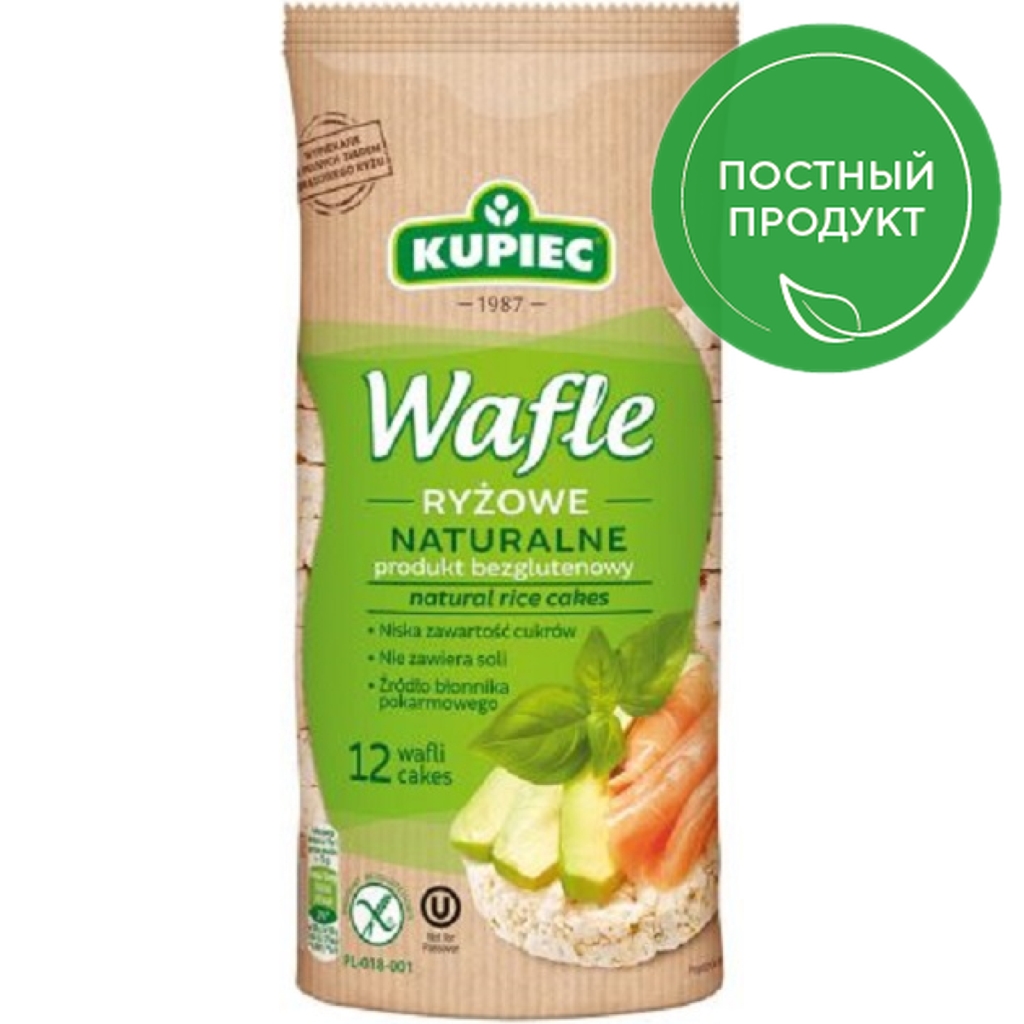 

Хлебцы Kupiec рисовые original 120 г