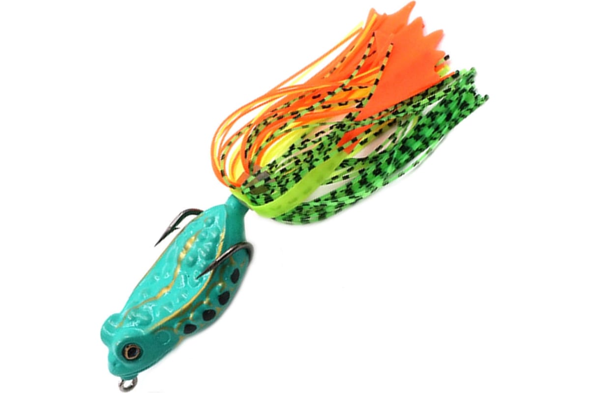 Лягушка-незацепляйка Namazu FROG с лапками, 48 мм, 8 г, цвет 05, крючок-двойник YR Hooks (