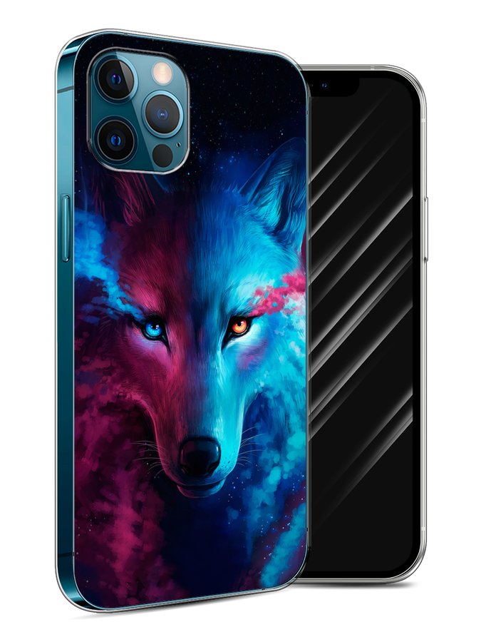 

Чехол Awog на Apple iPhone 12 Pro / Айфон 12 Pro "Волшебный волк", Разноцветный, 12850-1
