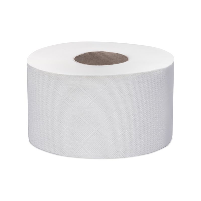 Бумага туалетная FOCUS JUMBO ECO в рулоне, белая, 1-слойная, 200 м, 1 шт. бумага крафт в рулоне горох красный 0 68 х 7 м