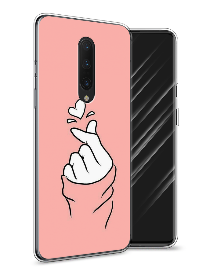 

Чехол Awog на OnePlus 8 / ВанПлас 8 "Любовь-щелк", Оранжевый, 151250-7