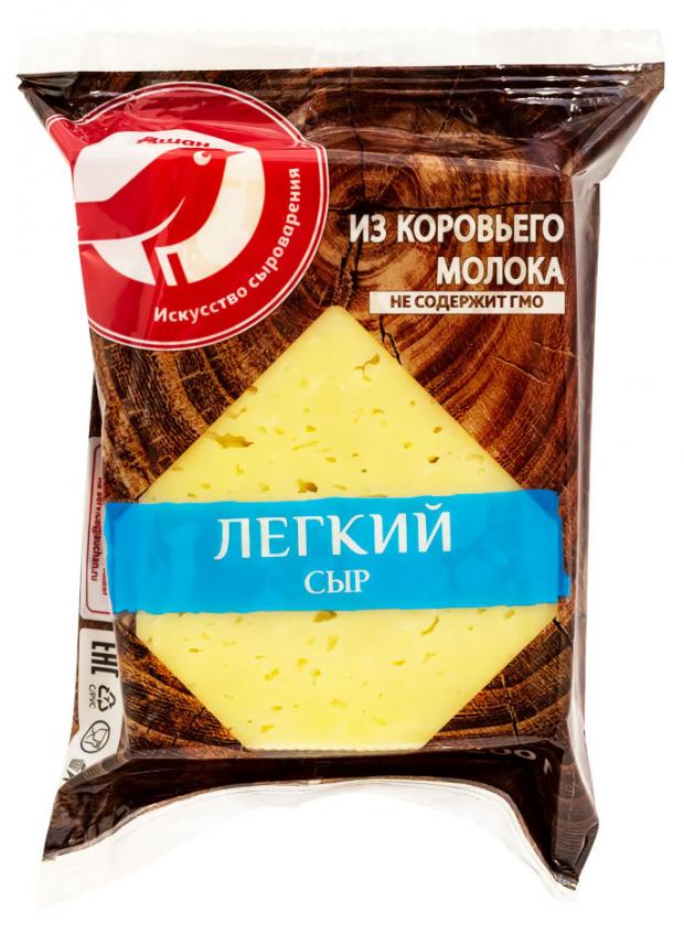Сыр АШАН Красная птица Легкий БЗМЖ 200 г 230₽