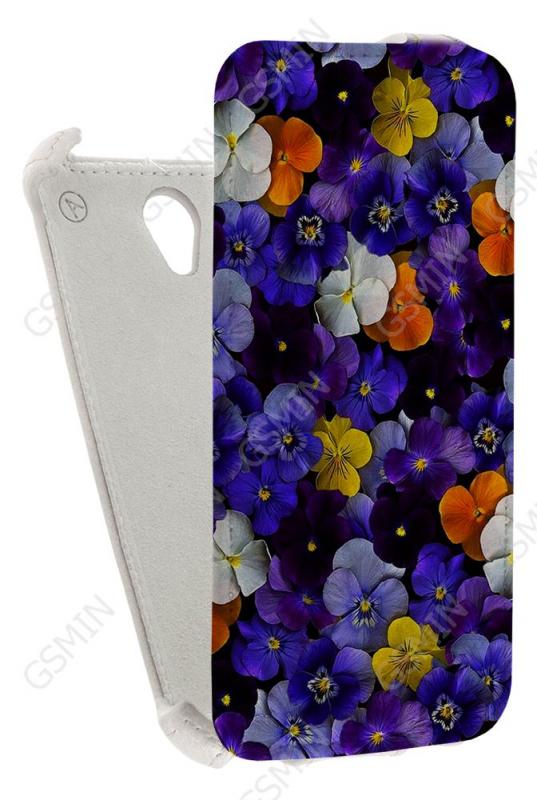 

Кожаный чехол для Lenovo A3600D Armor Case (Белый) (Дизайн 145)