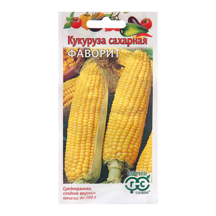 

Семена кукуруза Фаворит F1 Гавриш 7697413 4 уп.