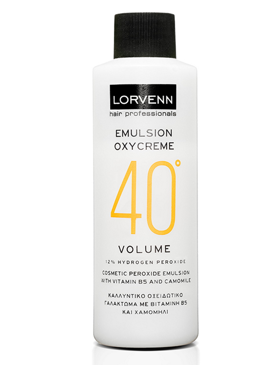 фото Окисляющая эмульсия 12 % lorvenn hair professionals oxycreme 40 vol 70 мл