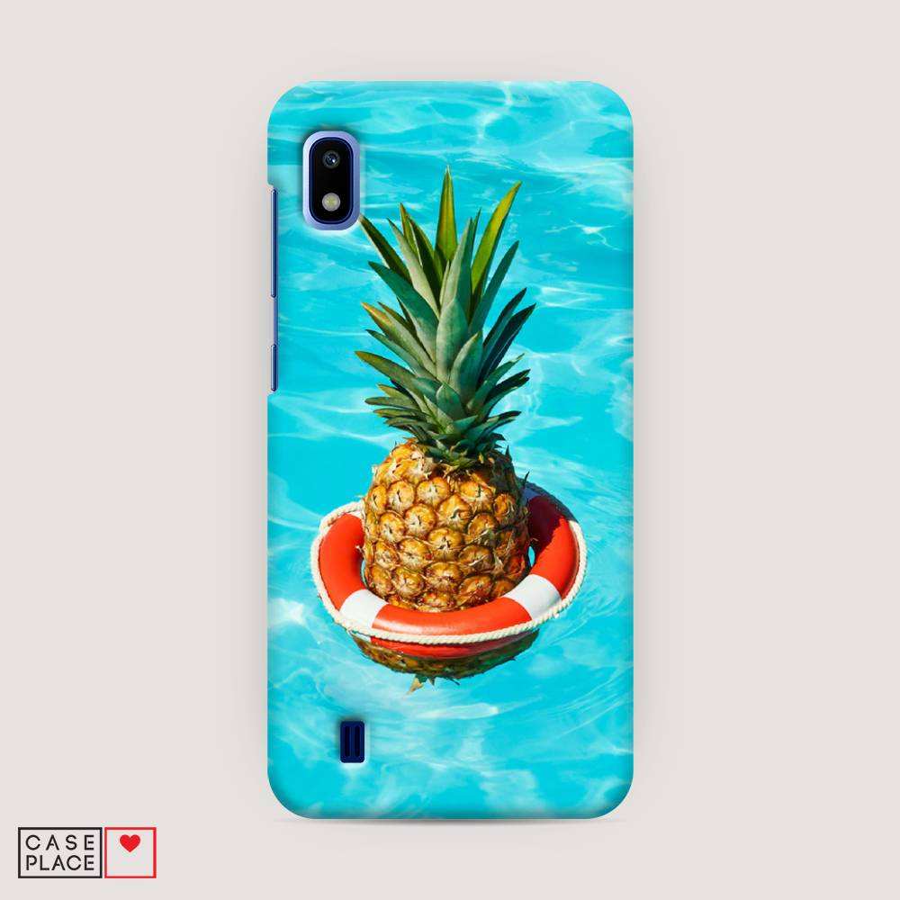 

Пластиковый чехол "Ананас в бассейне" на Samsung Galaxy A10, 27920-7