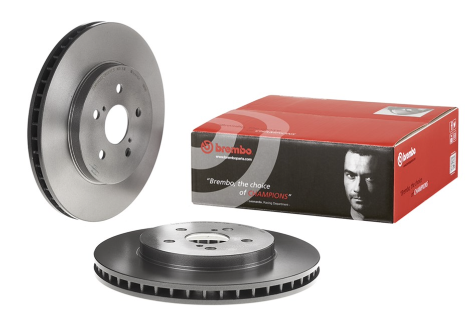 

Диск тормозной передн TOYOTA HARRIER (MHU3_, ACU3_) (10/03-) F / LEXUS RX (MCU) (04/03-) F, BREMBO 09.A109.11