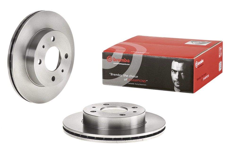 

Диск тормозной передн NISSAN: ALMERA I 95-00, ALMERA I Hatchback 95-00, BREMBO 09.6943.10