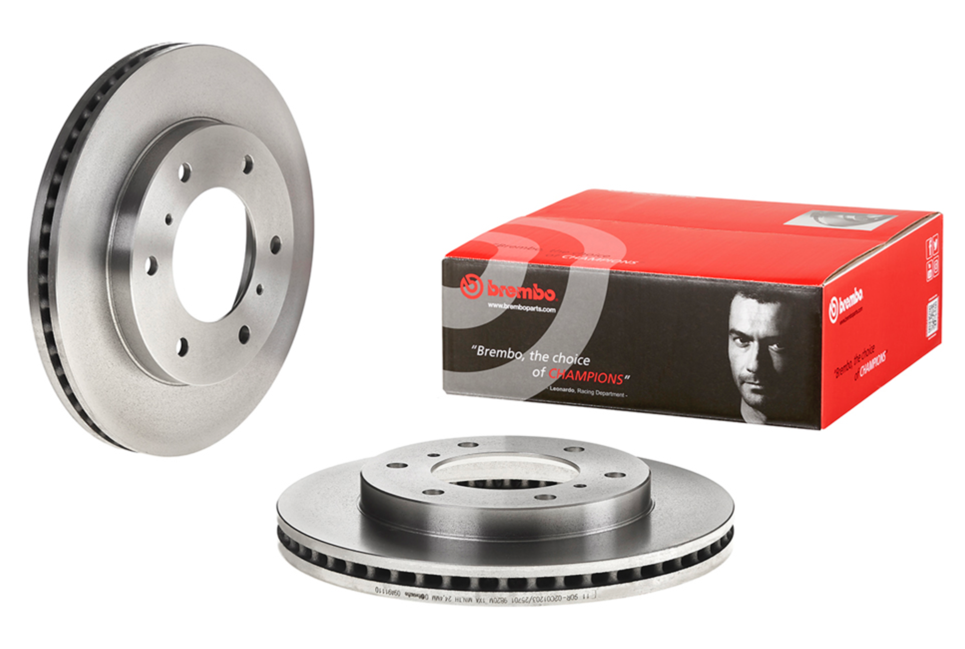 

Диск тормозной передн MITSUBISHI: PAJERO IV 06-, BREMBO 09.A911.10