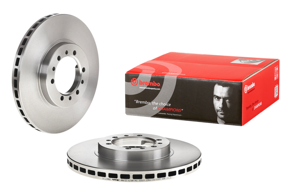 

Диск тормозной передн MITSUBISHI: PAJERO II 90-00, PAJERO II Вездеход открытый 90-00, BREMBO 09.8071.10