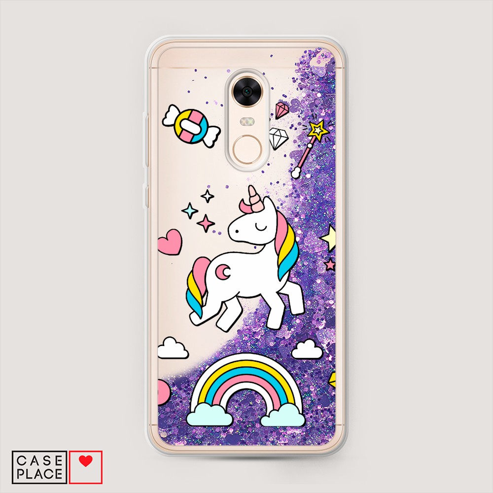 

Чехол Awog на Xiaomi Redmi 5 Plus "Принцесса единорог", Разноцветный, 33192-1