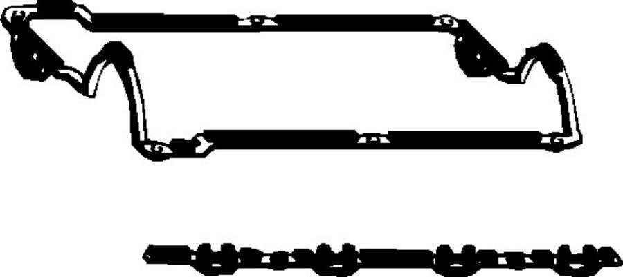 

567.388e_прокладка клапанной крышки audi 80/100 2.0, vw golf/passat 1.8/2.0 16v 87>