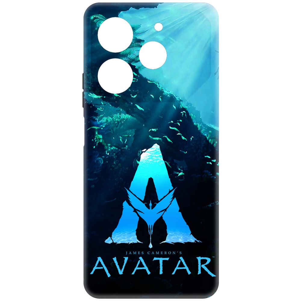 

Чехол-накладка Krutoff Soft Case Аватар - Цветное лого для TECNO Pova 6 Neo черный