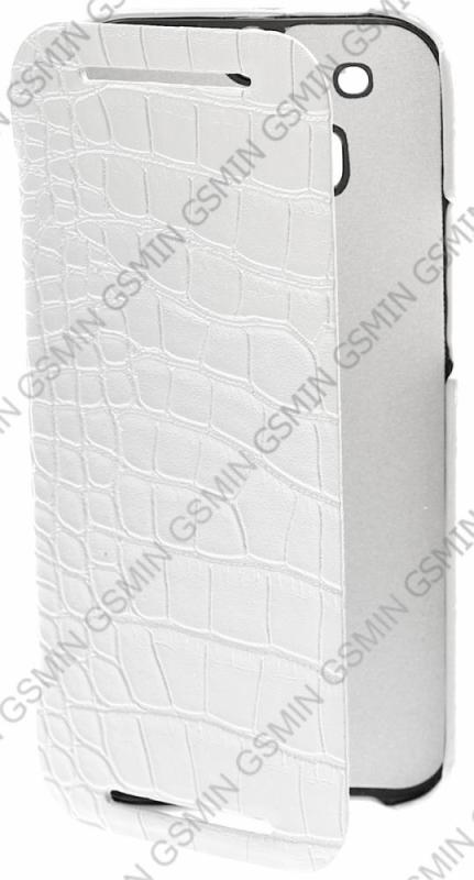 

Чехол Armor Case для HTC One 2 M8 Crocodile White, Белый