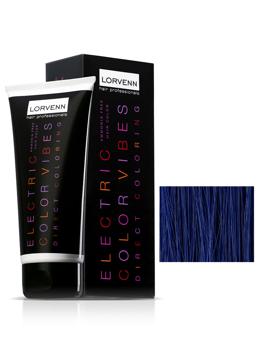 Краска ELECTRIC COLOR VIBES LORVENN HAIR PROFESSIONALS голубая Земля 90 мл