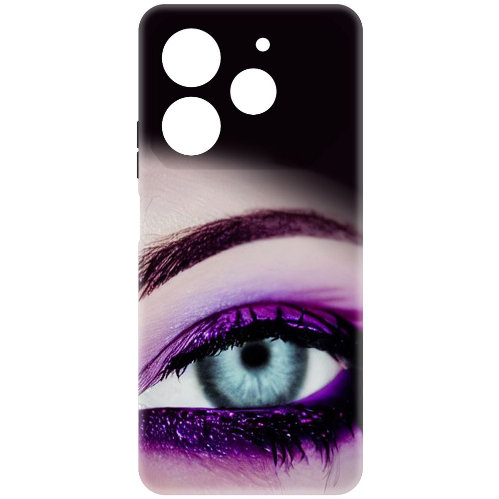 

Чехол-накладка Krutoff Soft Case Взгляд для TECNO Pova 6 Neo черный