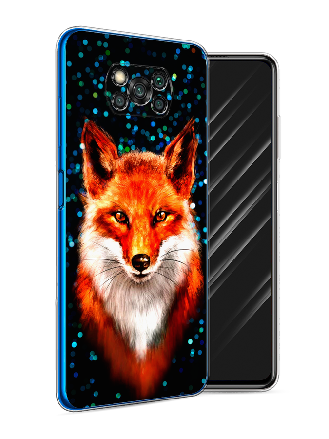 

Чехол Awog на Poco X3/X3 Pro "Волшебная лиса", Разноцветный, 310650-1