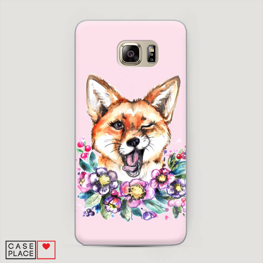 

Чехол Awog "Подмигивающая лиса" для Samsung Galaxy Note 5, 23540-7