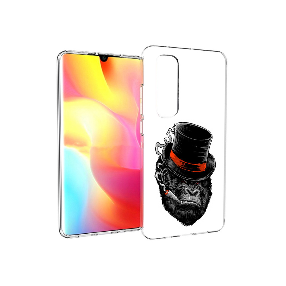 

Чехол MyPads Tocco для Xiaomi Mi Note 10 Lite дизайнерская горилла (PT149714.254.431), Прозрачный, Tocco