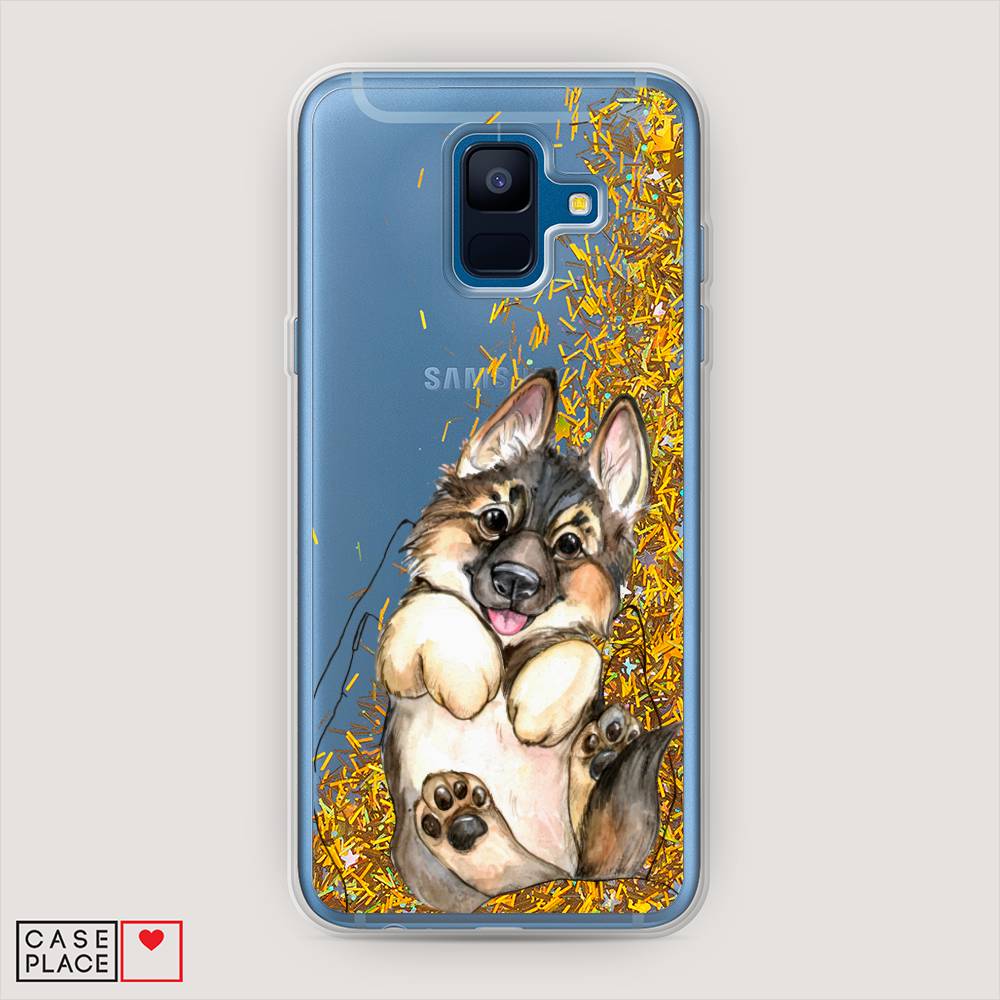 

Чехол Awog "Овчарка в ладошках" для Samsung Galaxy A6