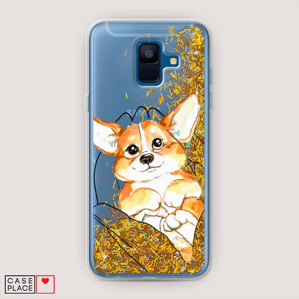 

Чехол Awog "Корги в ладошках" для Samsung Galaxy A6