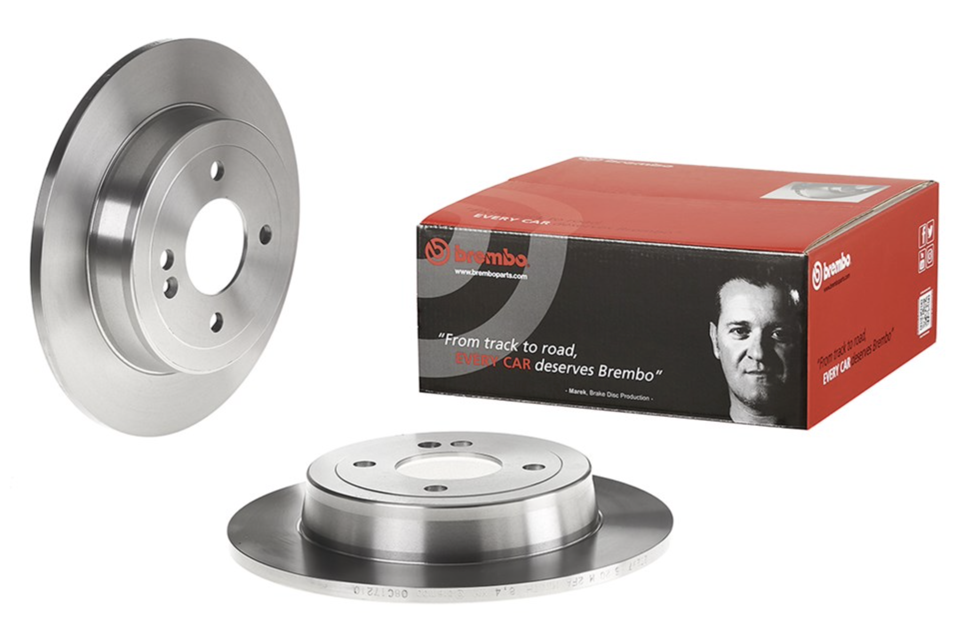 

Диск тормозной задн, HYUNDAI: ACCENT IV 10-\ KIA: RIO III 10-, BREMBO 08.C172.10