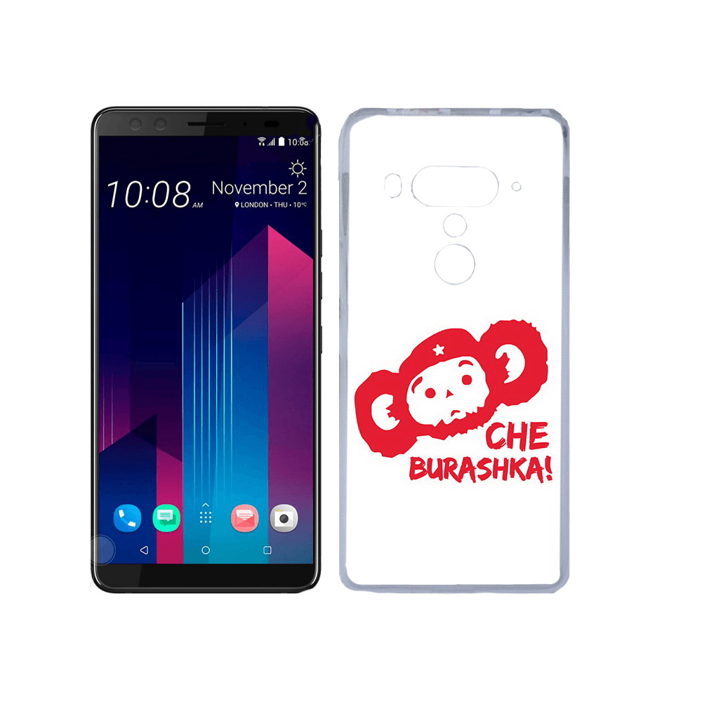 

Чехол MyPads Tocco для HTC U12+ чебурашка, Прозрачный, Tocco