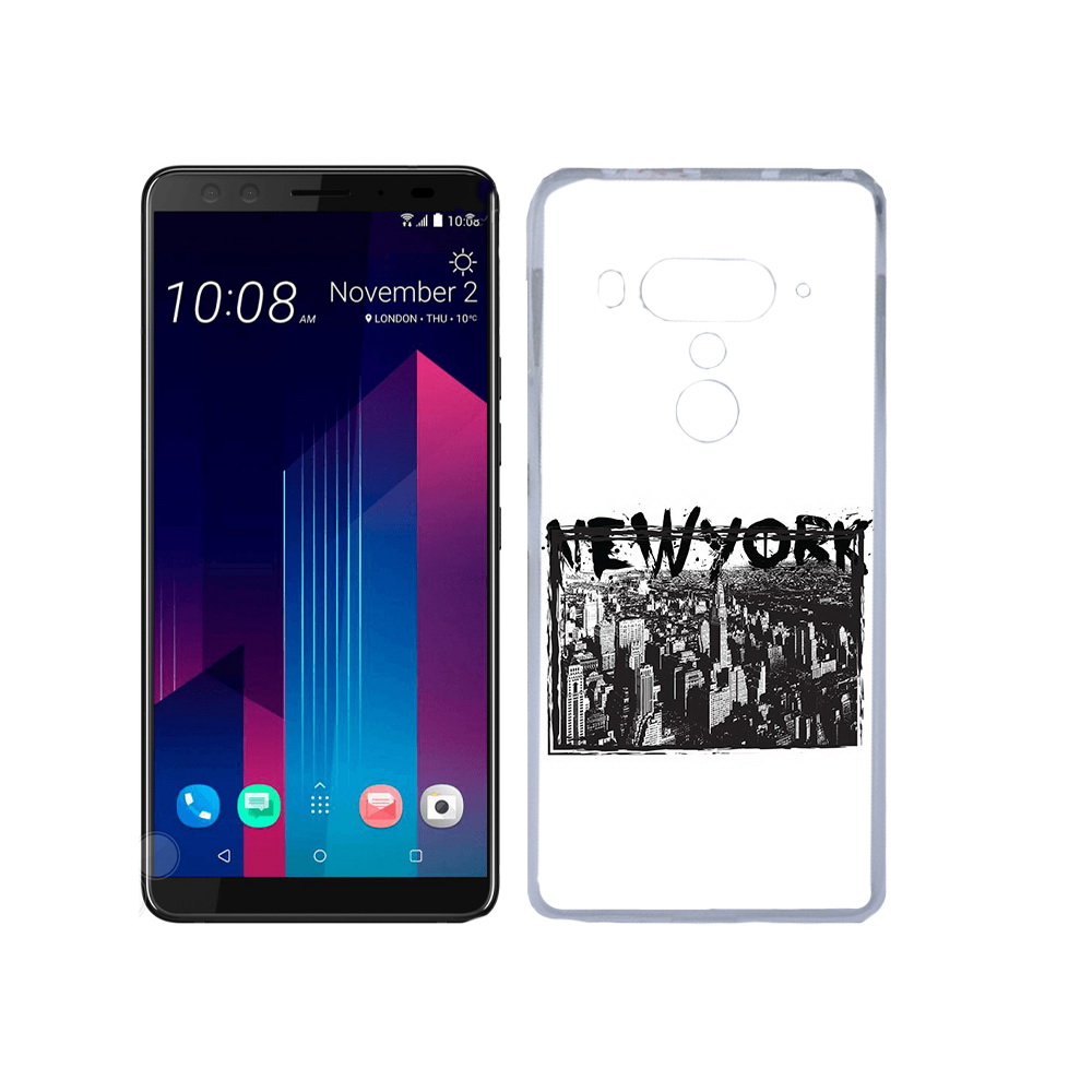 

Чехол MyPads Tocco для HTC U12+ че, Прозрачный, Tocco