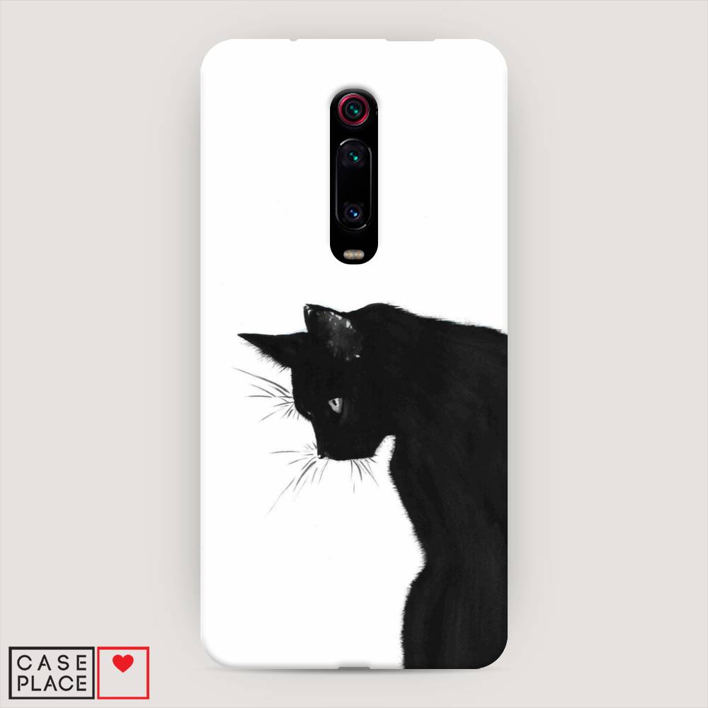 фото Пластиковый чехол "black cat" на xiaomi redmi k20 awog